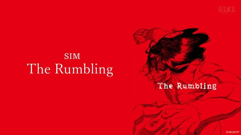 SiM – The Rumbling from Attack on Titan